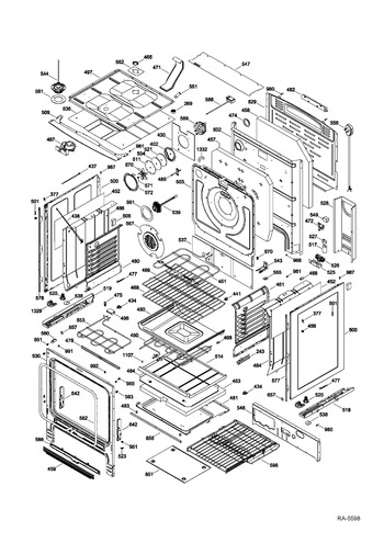 Diagram for PCB980DF1WW