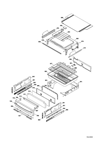 Diagram for PCB980DF1WW