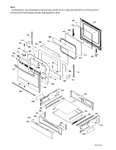 Diagram for Door & Drawer Parts