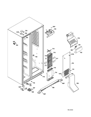 Diagram for P2S975SER4SS