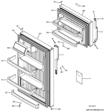 Diagram for MTS17DBEJRWW