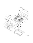 Diagram for Controls & Cooktop