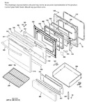 Diagram for Door & Drawer Parts