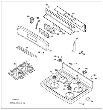 Diagram for JGB281SER4SS