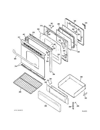 Diagram for JGB281SER4SS