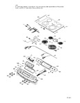 Diagram for Control Panel  & Cooktop