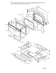 Diagram for Door & Drawer Parts