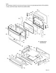 Diagram for Door & Drawer Parts