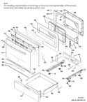 Diagram for Door & Drawer Parts