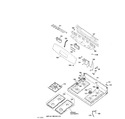 Diagram for Control Panel & Cooktop