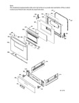 Diagram for Door & Drawer Parts