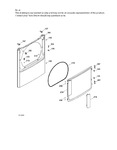 Diagram for Front Panel/door