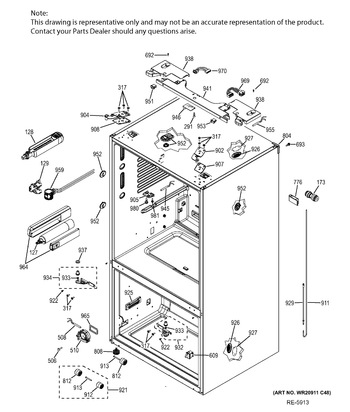 Diagram for JCGB700DEJ1WW