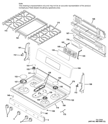 Diagram for JCGB700DEJ1WW