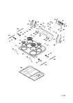 Diagram for Control Panel & Cooktop