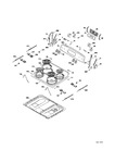 Diagram for Control Panel & Cooktop