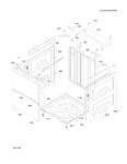 Diagram for Washer Cabinet