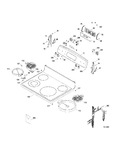 Diagram for Controls & Cooktop