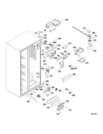 Diagram for JCBP250DT2WW