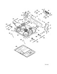 Diagram for Controls & Cooktop