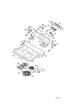 Diagram for Control Panel & Cooktop