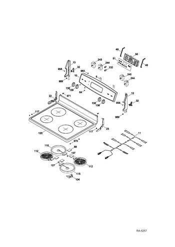 Diagram for JCB635SF1SS