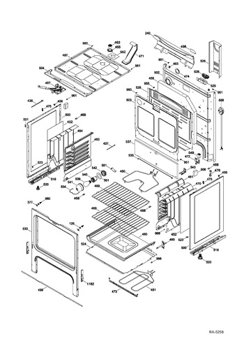 Diagram for JCB635SF1SS