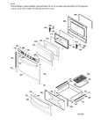 Diagram for Door & Drawer Parts