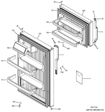 Diagram for HTS17DBEMRWW