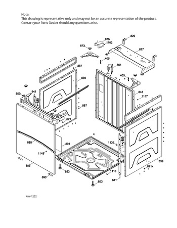 Diagram for GUAN275ED1WW