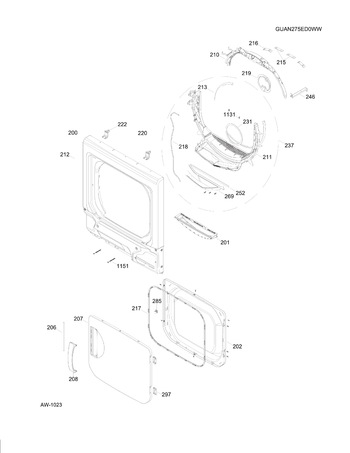 Diagram for GUAN275ED0WW