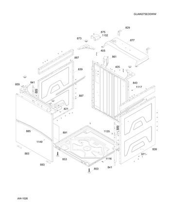 Diagram for GUAN275ED0WW