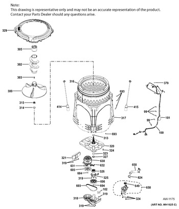 Diagram for GTW485ASJ2WS