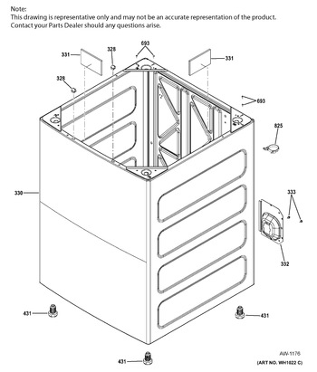 Diagram for GTW460AMJ0WW