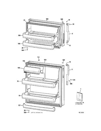 Diagram for GTS18GBSFRWW