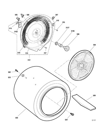 Diagram for GTMX180ED6WW