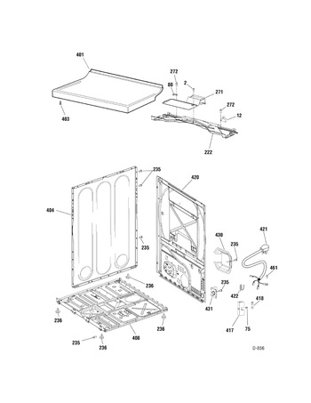 Diagram for GTMX100ED2WW