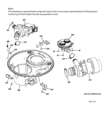 Diagram for GTMX100ED2WW