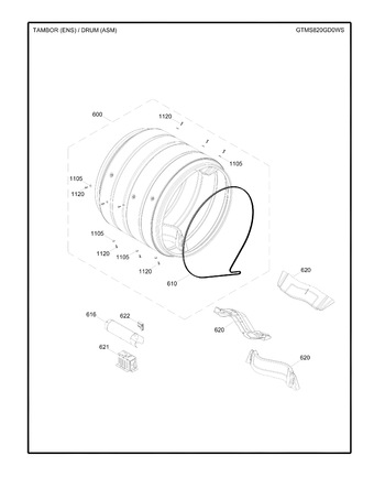 Diagram for GTMS820GD0WS