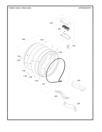 Diagram for GTMS820ED0WS