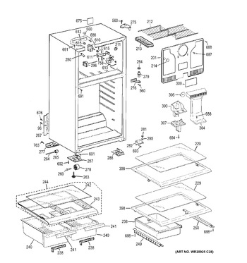 Diagram for GTH18GBDHRWW