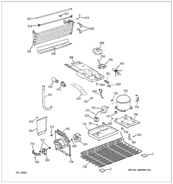 Diagram for GTH18GBDCRWW