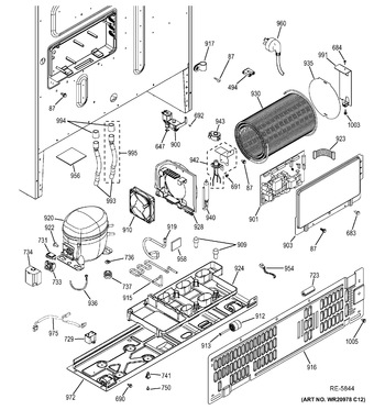 Diagram for GTH18CBEWW