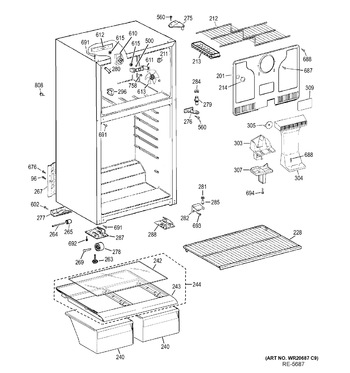 Diagram for GTH17DBDFRWW