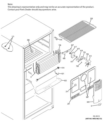 Diagram for GTE16GTHCRBB