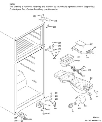 Diagram for GTE16DTHHRWW