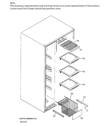 Diagram for GSS23HGHECWW