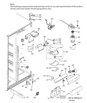 Diagram for GSS23HGHECWW