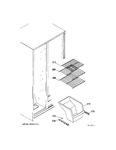 Diagram for Freezer Shelves