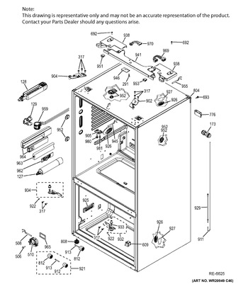 Diagram for GSM1800V00BB